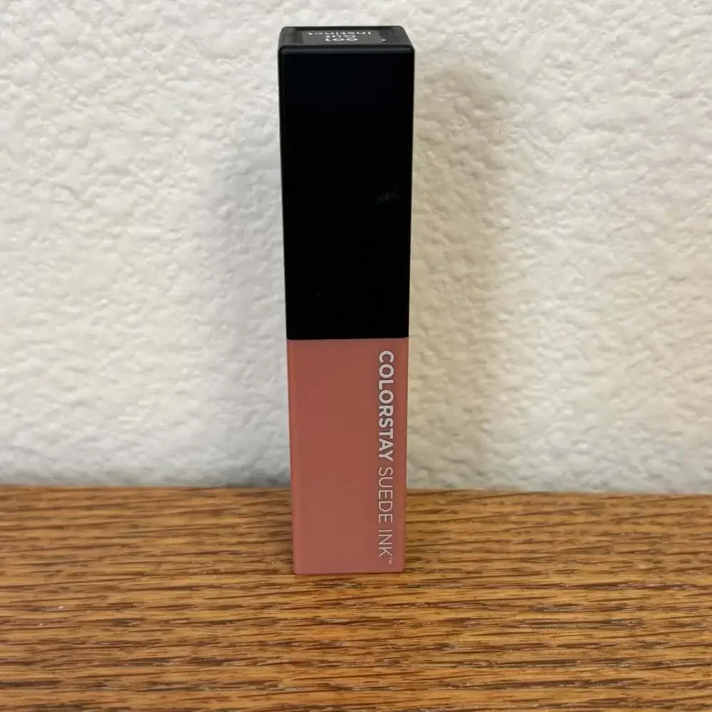 Revlon ColorStay Suede Ink Lipstick NEW SEALED #001 Gut Instinct (0.09Oz/2.55g)